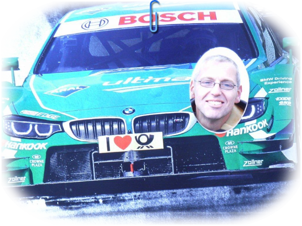 Bjoern im Mercedes