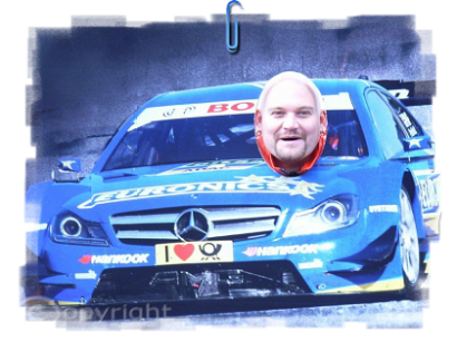 Timo im Mercedes